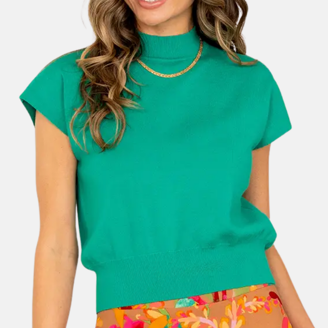 Mock Neck Sweater