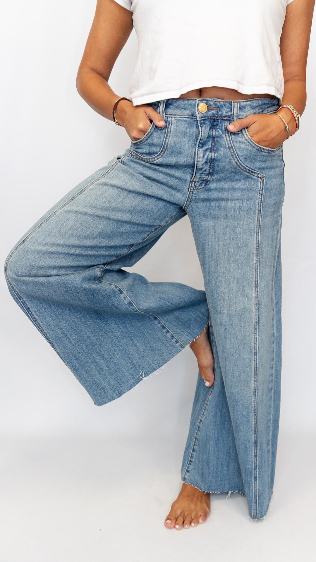 Blake Super Wide Leg Jeans