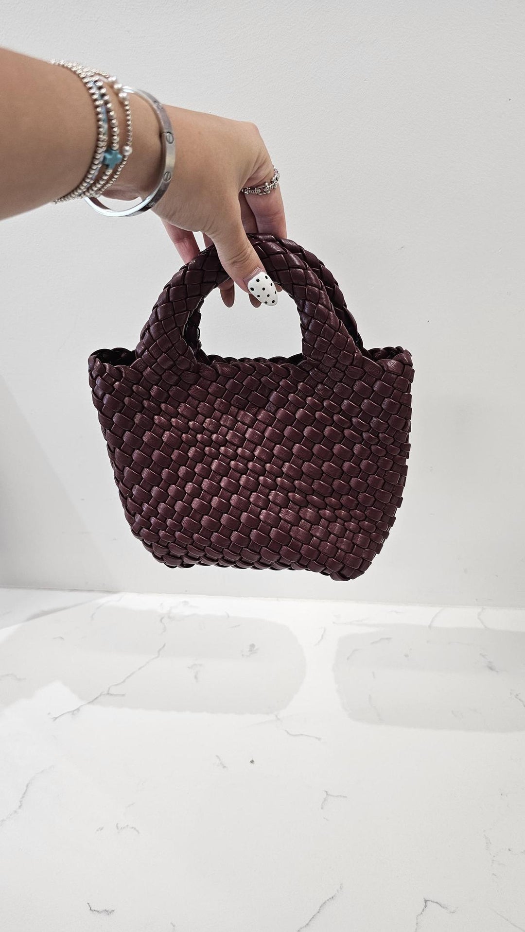 Braided Tote Crossbody