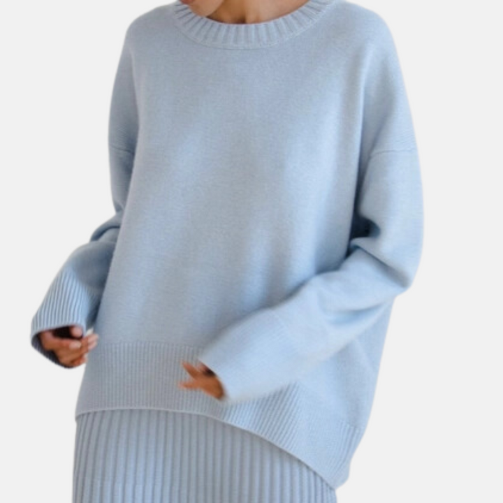 Solid Color Sweater