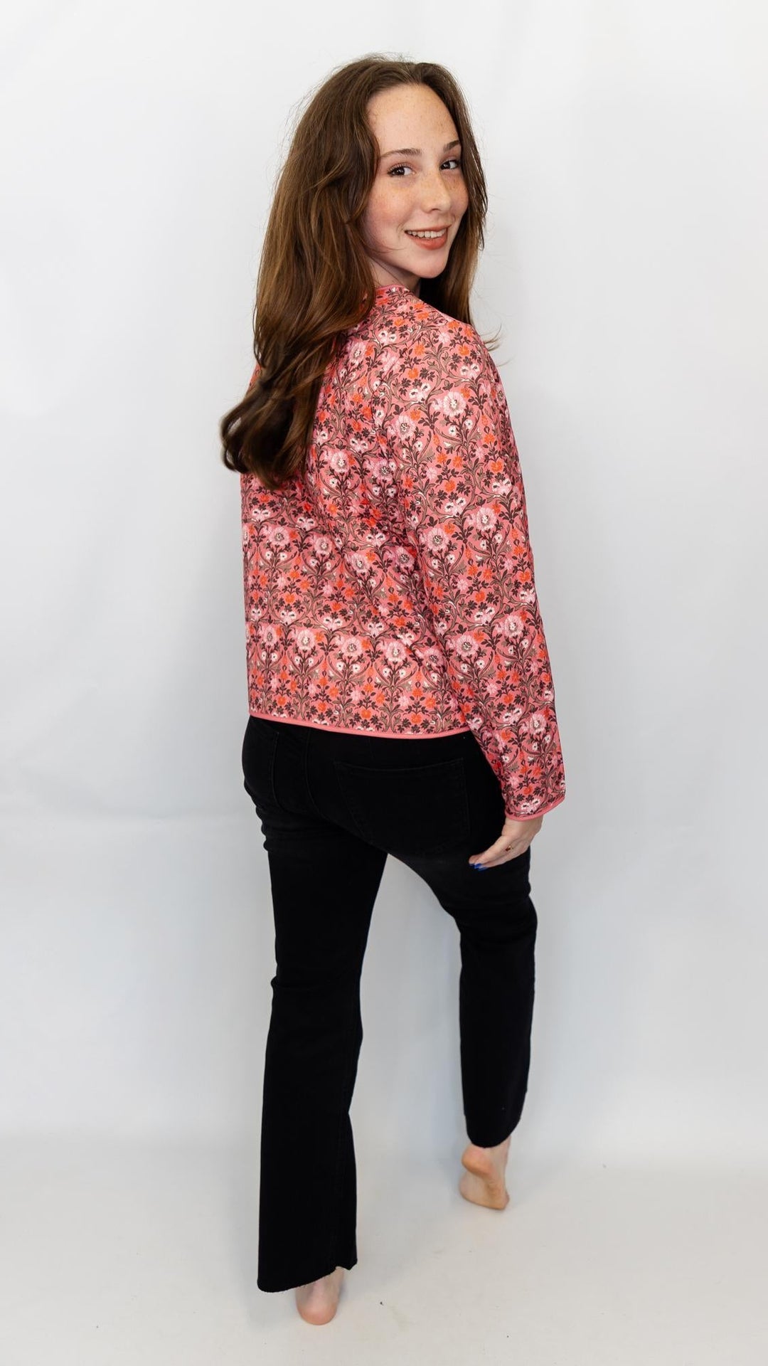 MS Pink Quilted Jacket