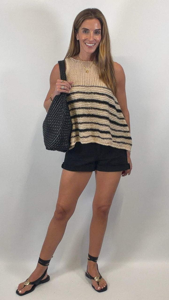 Jane High Rise Short Black