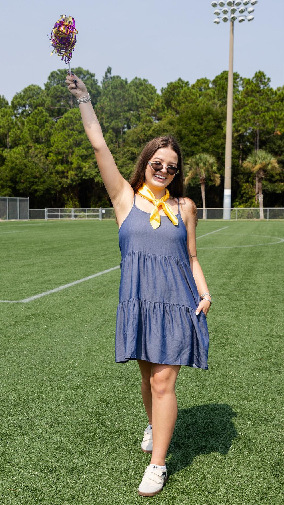 Tiered Spaghetti Strap Dress