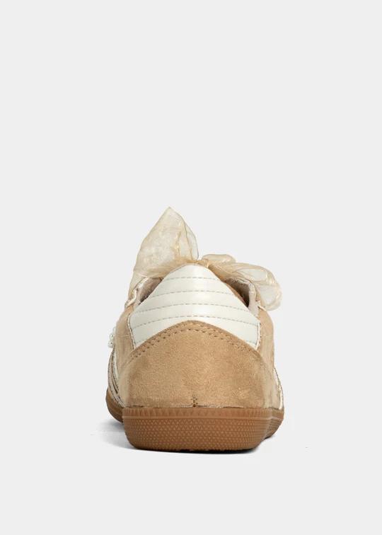 Taupe Suede Sneaker