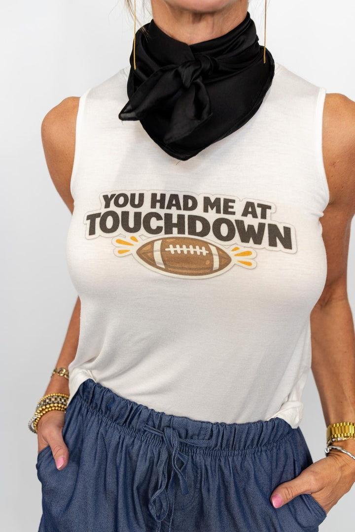 Graphic Football Tank