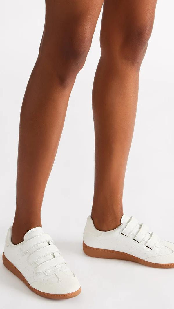 Velcro Sneakers Momentum White