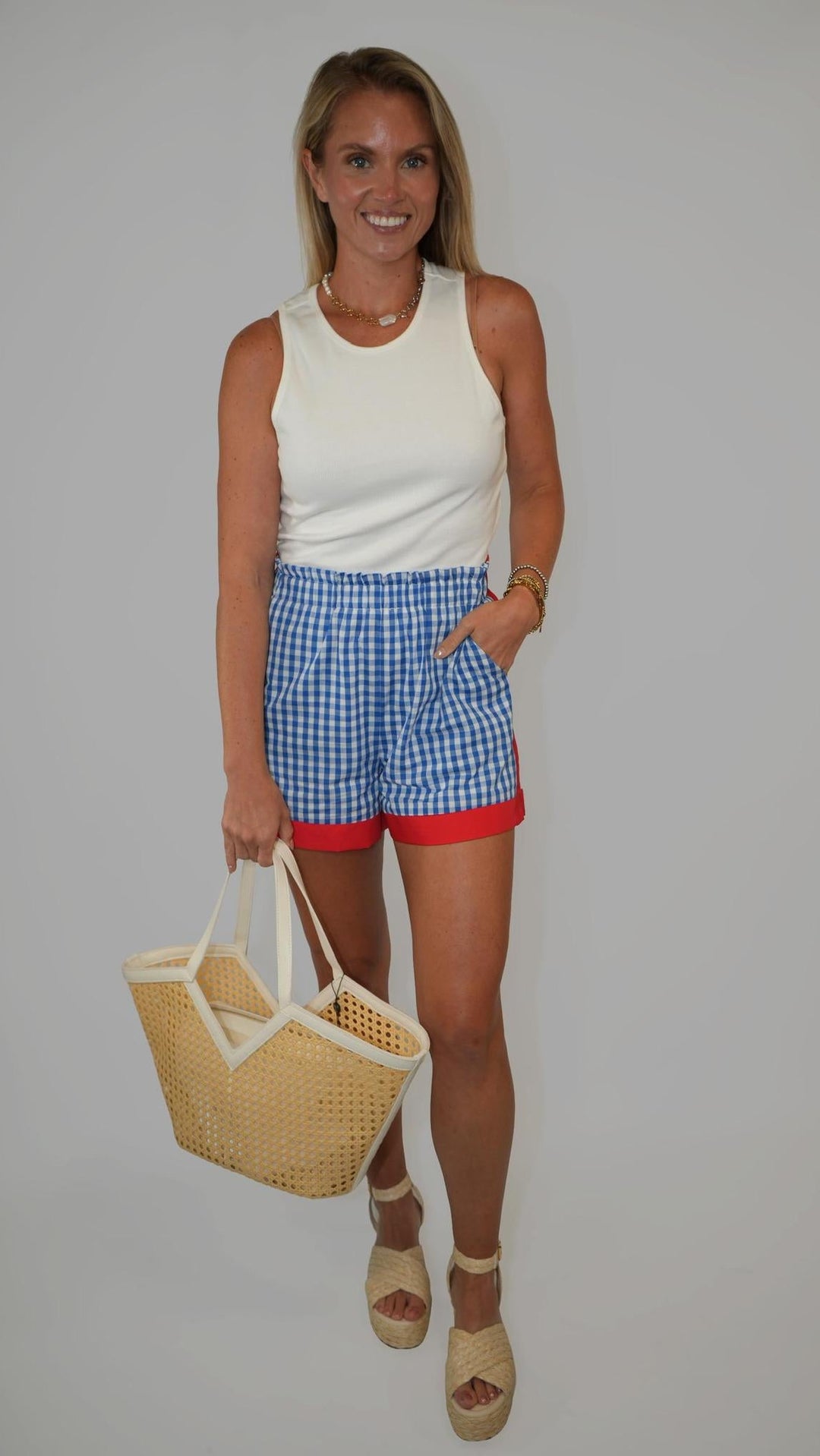 4th Gingham Shorts