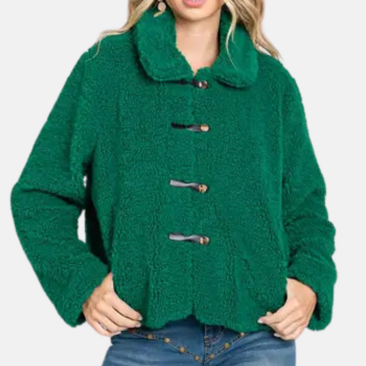 Emerald Sherpa Jacket