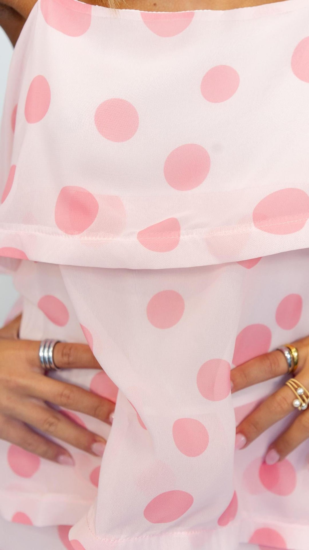 Pink Cake Layer Dress - view 7