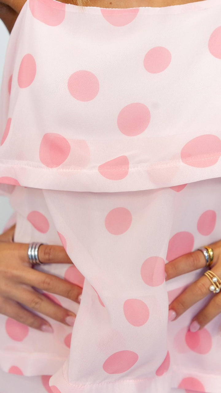 Pink Cake Layer Dress - view 7