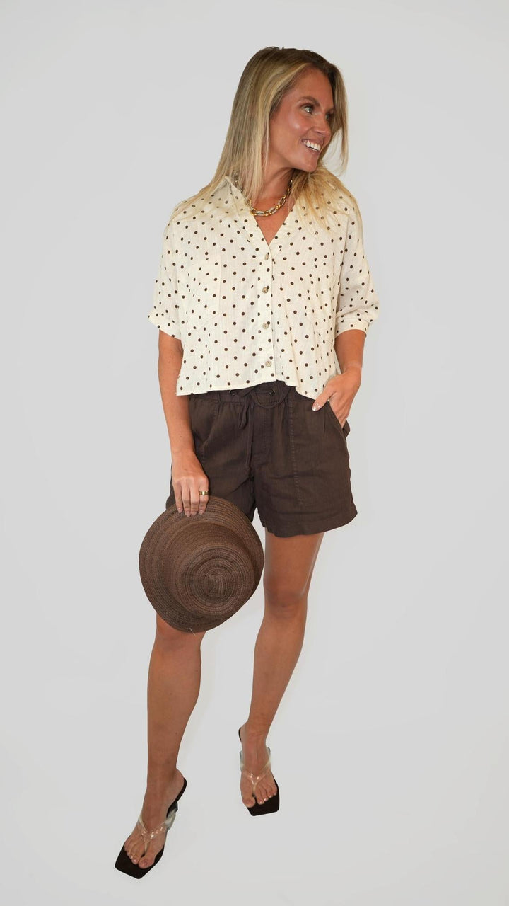 Dot Button-Down