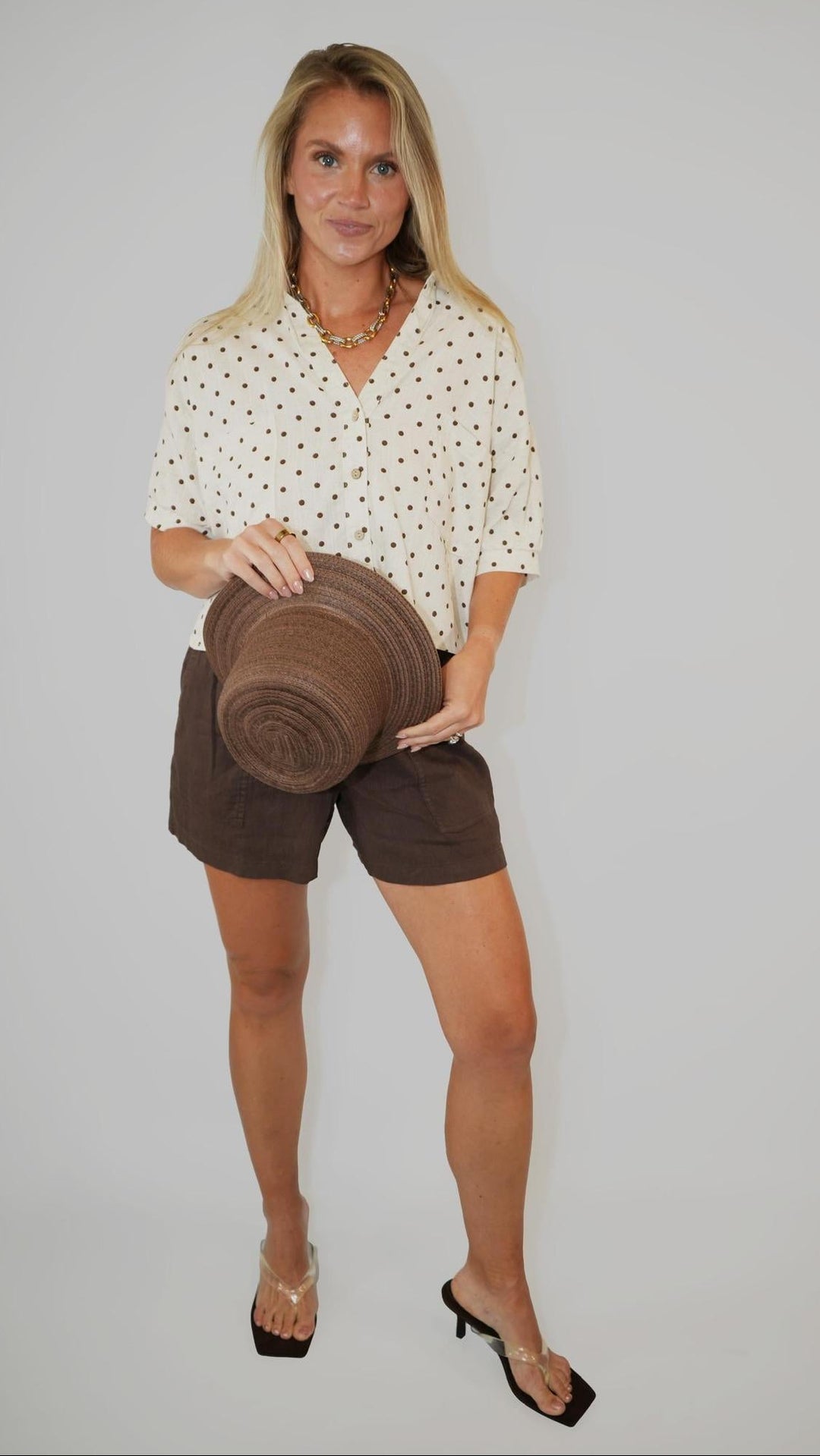Dot Button-Down