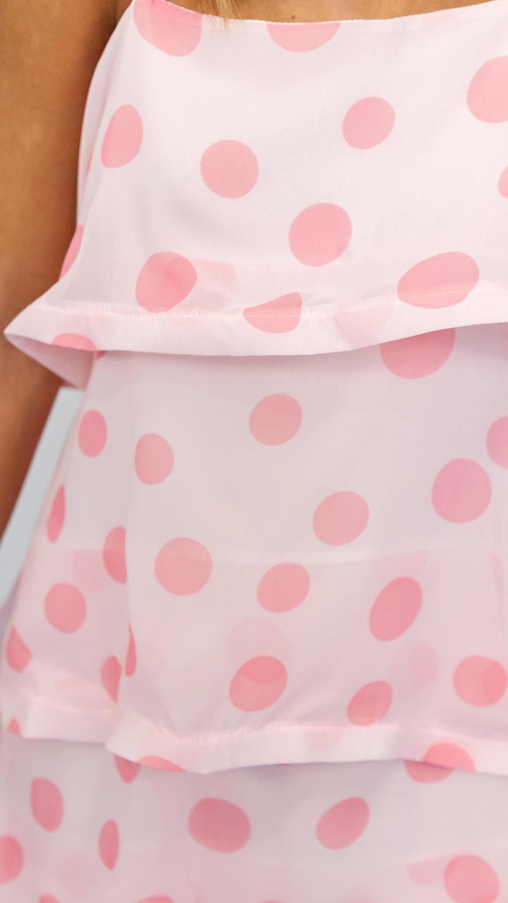Pink Cake Layer Dress - view 6