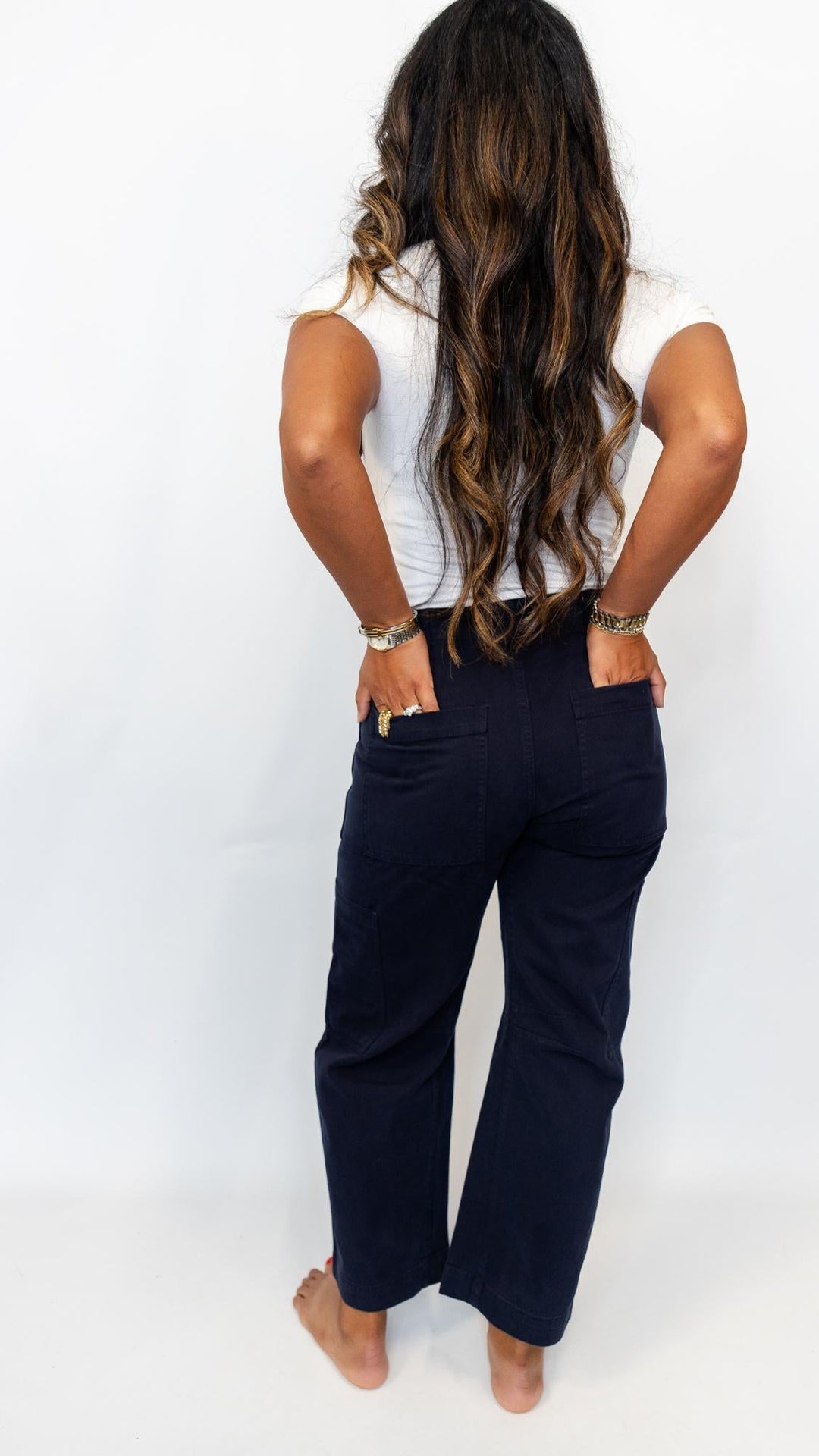Sabrina Curved Utility Pants