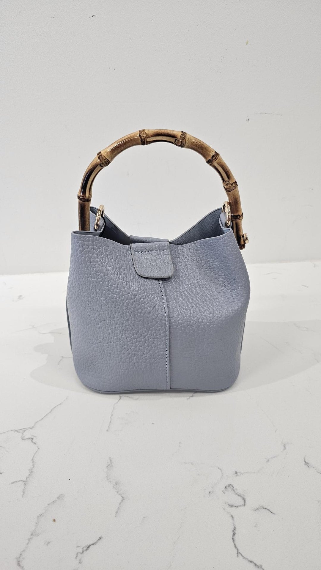 Bamboo Handle Crossbody