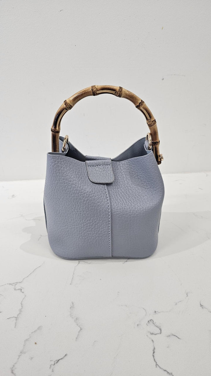 Bamboo Handle Crossbody